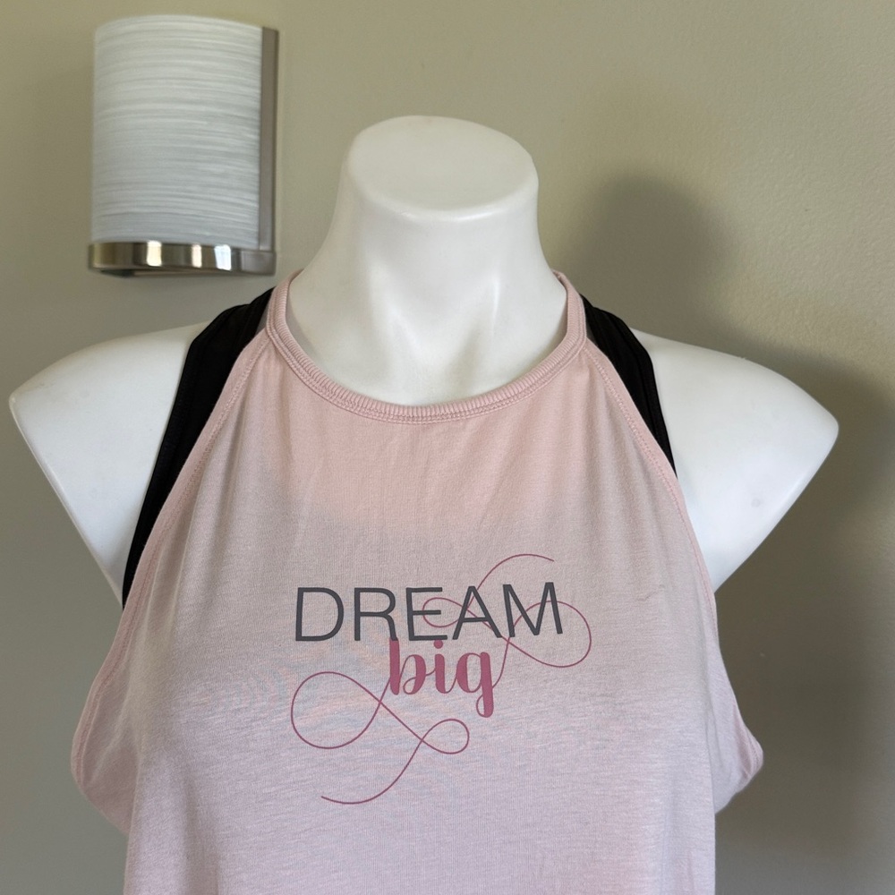 NWT,  CALIA, Women’s Pink “Dream Big” Graphic Tank